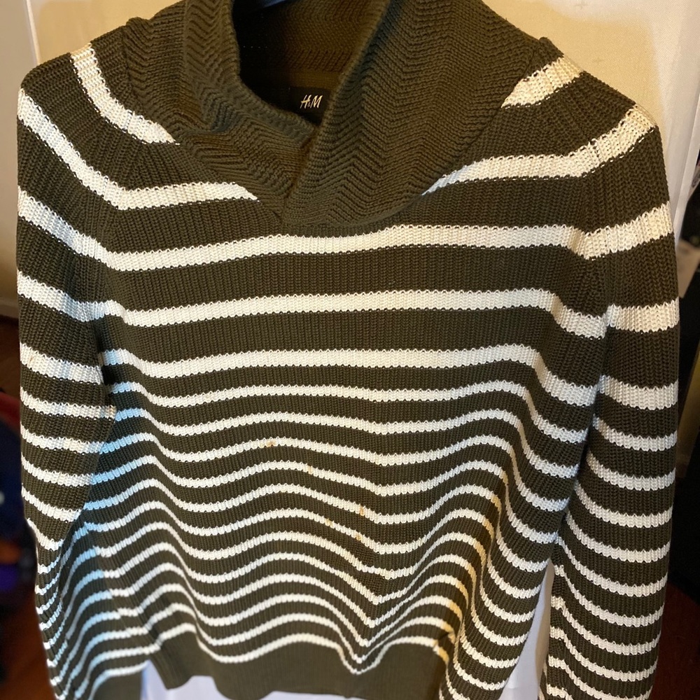 H&M striped sweater